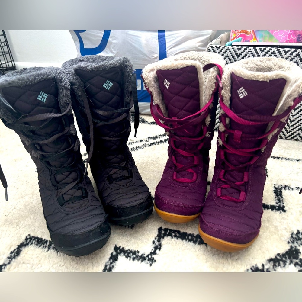 Kids Columbia Minx snow boots